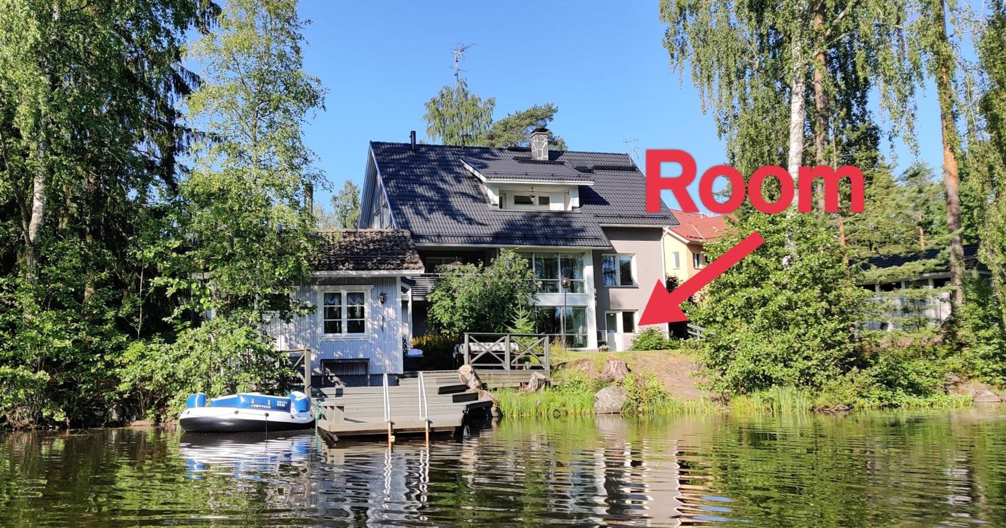 Room By Lake 10 Minutes From Tampere Centrum Lempäälä エクステリア 写真